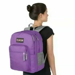 JANSPORT TRANS PURPLE BOOKBAG